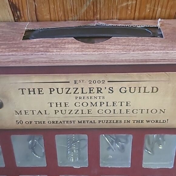 The Puzzler's Guild Metal Puzzle Collection - Picture 2 of 11